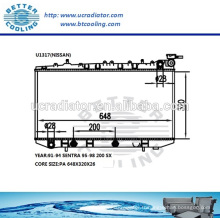 Radiateur d&#39;eau pour Nissan Sentra 91-94 / 200 SX 95-98 OEM: 2141058Y01 2141059Y01